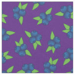 Cute Blueberries Fruit Kids Fabric