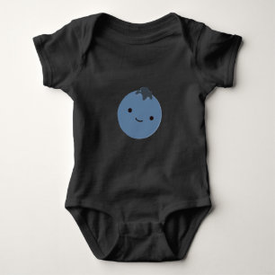 Cute Blueberry Baby Bodysuit