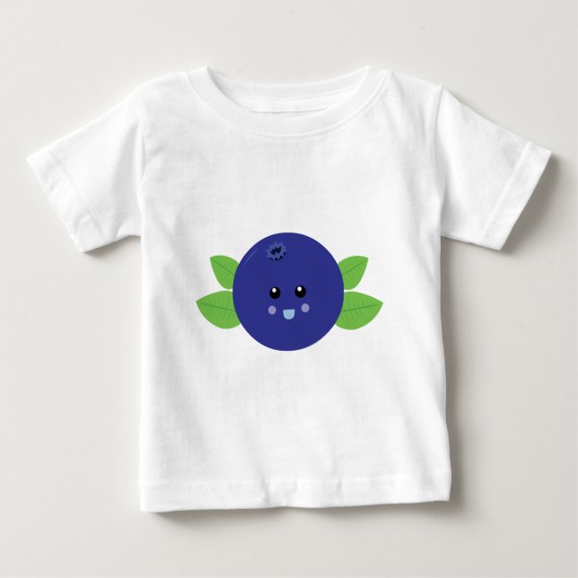 Cute Blueberry Baby T-Shirt (Front)