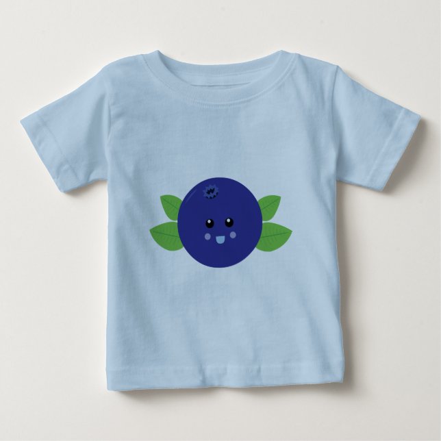 Cute Blueberry Baby T-Shirt (Front)