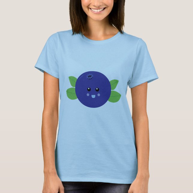 Cute Blueberry T-Shirt (Front)