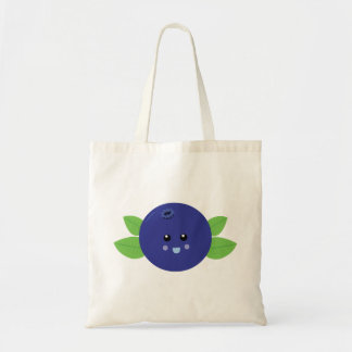 Cute Blueberry Tote Bag