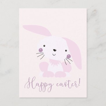 Cute Blush Pink Easter Bunny | Easter