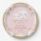 Cute Blush Pink Gold Bunny Rabbit Baby Shower