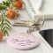 Cute Blush Pink Gold Glitter Thank You Baby Shower