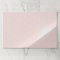 Cute blush pink polka dot pattern paper placemats