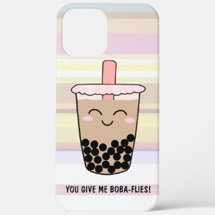 Cute Boba Milk Tea Pun iPhone 12 Pro Max Case