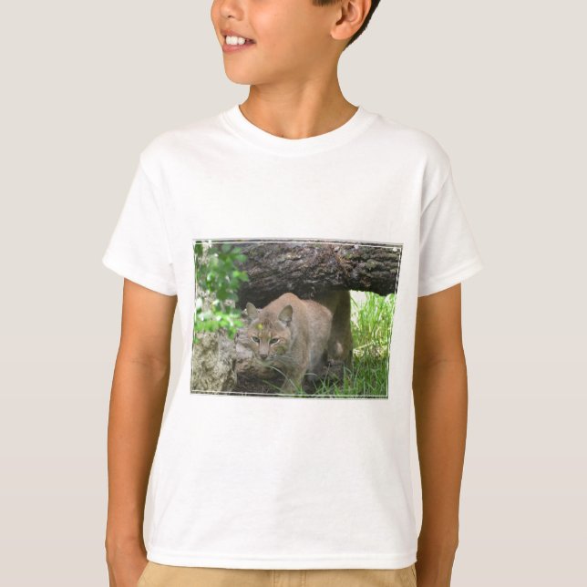 Cute Bobcat T-Shirt (Front)
