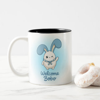 Cute Bobo Bunny Personalized Mug - Kawaii Aestheti