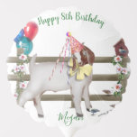 Cute Boer Goat Birthday Party Balloon