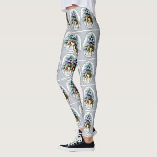 Cute Boerboel Christmas Leggings