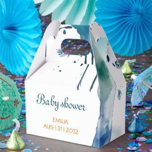 Cute Boho Baby Shower Favor Boxes – Personalized