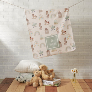 Cute Boho Baby Toys Baby Blanket