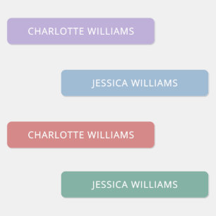 Cute Boho Back to School iron on clothing Kids  Labels