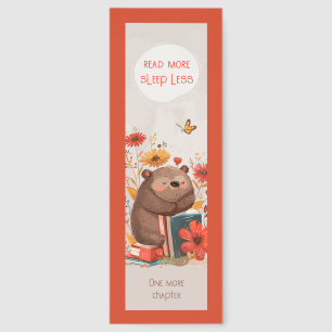 Cute Boho Bear With Quote Bookmarks