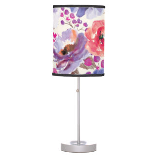 Cute BoHo-Chic Floral Design Table Lamp