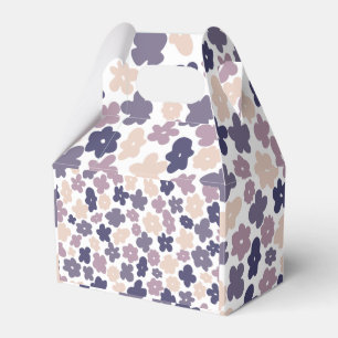 Cute Boho Daisy Baby Shower Favor Boxes