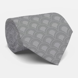 Cute Boho Fan Pattern Neck Tie