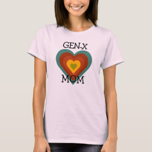 Cute BOHO GEN X Mom T-Shirt