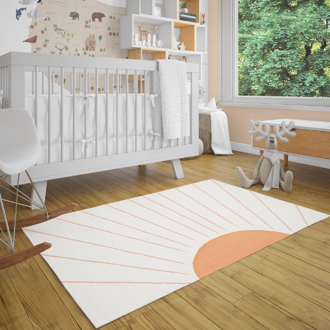 Cute Boho Sunshine Nursery Rug (Cute Boho Sunshine Nursery Rug)