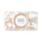 Cute Bokeh and Rose Gold Sequin Event Planner 