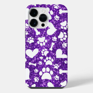 Cute Bones and Paw prints iPhone Cover 