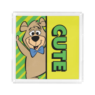Cute Boo-Boo Bear Acrylic Tray