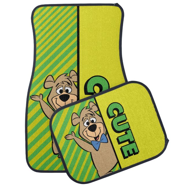 Cute Boo-Boo Bear Car Floor Mat (Set)