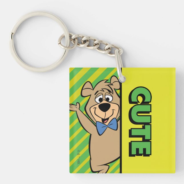 Cute Boo-Boo Bear Keychain (Front)