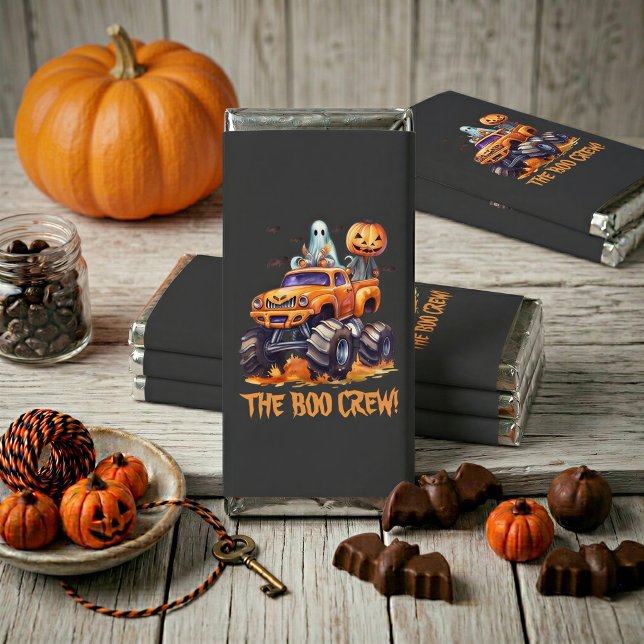 Cute Boo Crew Halloween Hershey Bar Favors (Creator Uploaded)