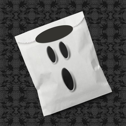 Cute Boo Ghost Halloween Party Trick Or Treat Favor Bag