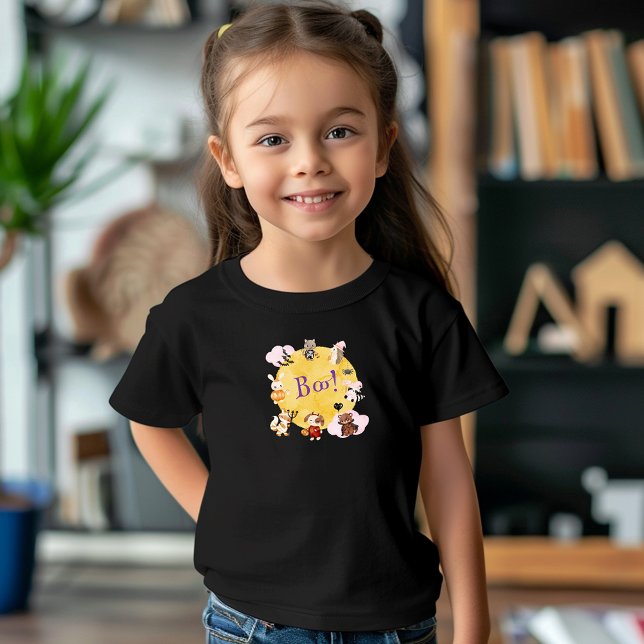 Cute Boo Halloween Girl Costume Party T-Shirt (Creator Uploaded)