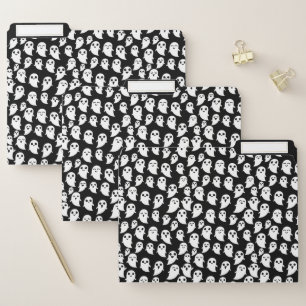 Cute Boo Spook Halloween Cartoon Ghost  File Folder