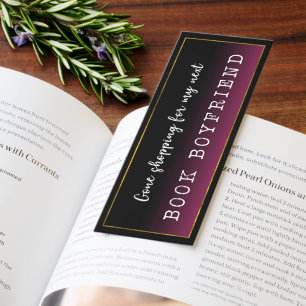 Cute Book Boyfriend Bookmarks