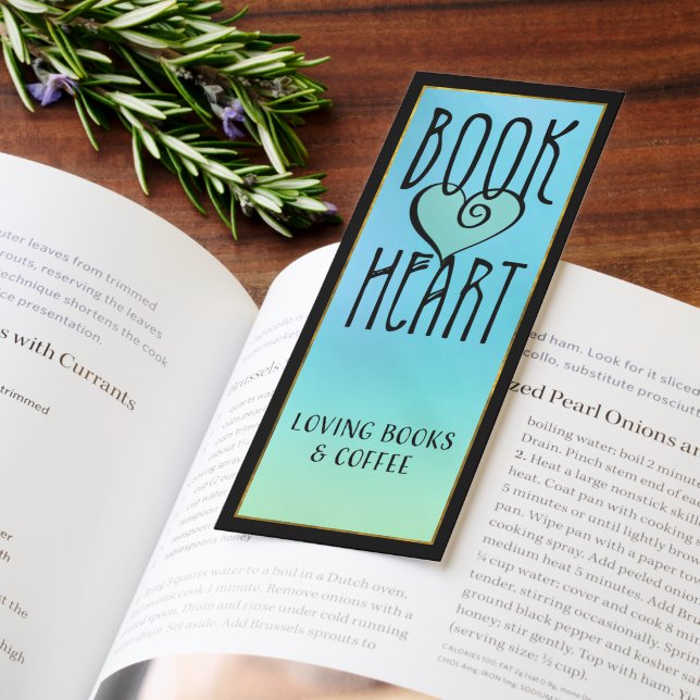 Cute Book Heart Bookmarks (Book)