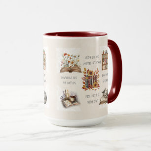 Cute Book Lover Quote Wrap Mug