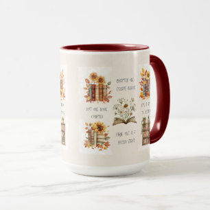 Cute Book Lover Quote Wrap Mug