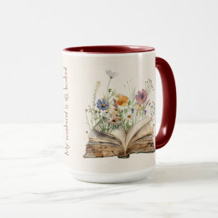 Cute Book Lover Quote Wrap Mug