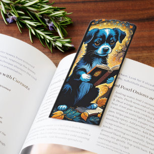Cute Bookish Puppy Bookmarks