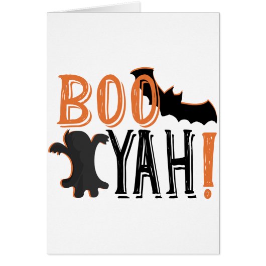 cute booyah halloween cards (Front)
