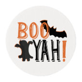 cute booyah halloween edible frosting rounds (Front)