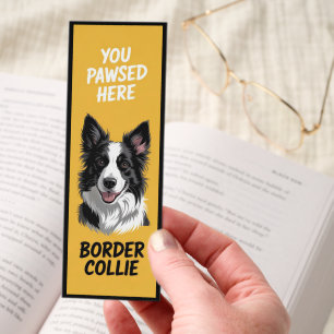 Cute Border Collie Bookmarks