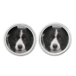Cute Border Collie Cufflinks