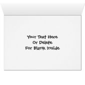 Cute Border Collie Puppies Animal Cards (Inside Horizontal (Bottom))