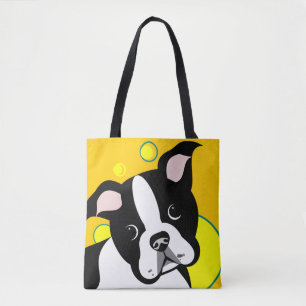 Cute Boston Terrier Dog Lover Bags