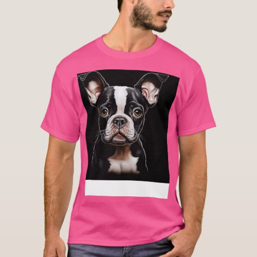 Cute Boston Terrier Lovers Dogs Boston Terrier 2 T_Shirt