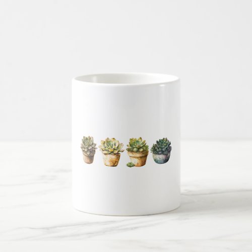 Cute Botanical House Plant Lover Coffee Mug