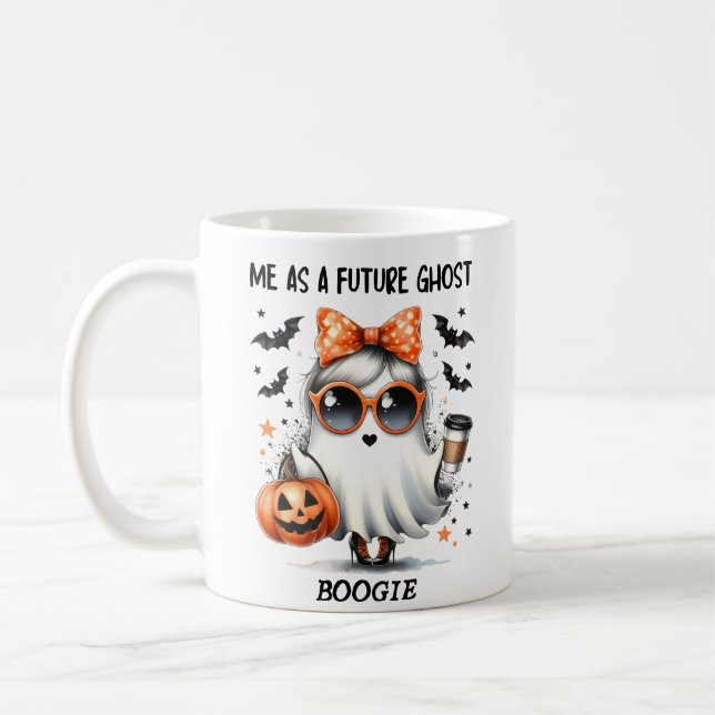 Cute Boujee Halloween Coffee Mug (Left)