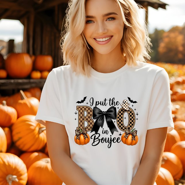 Cute Boujee Halloween Tshirt (Creator Uploaded)