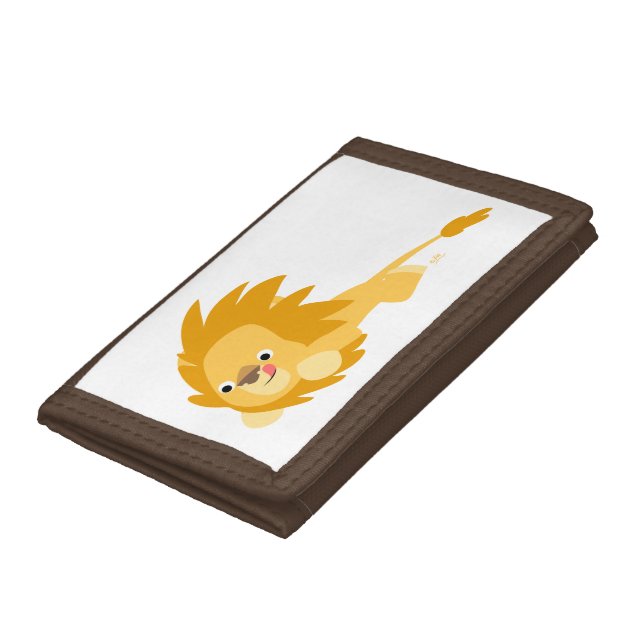 Cute Bouncy Cartoon Lion Wallet (Bottom)